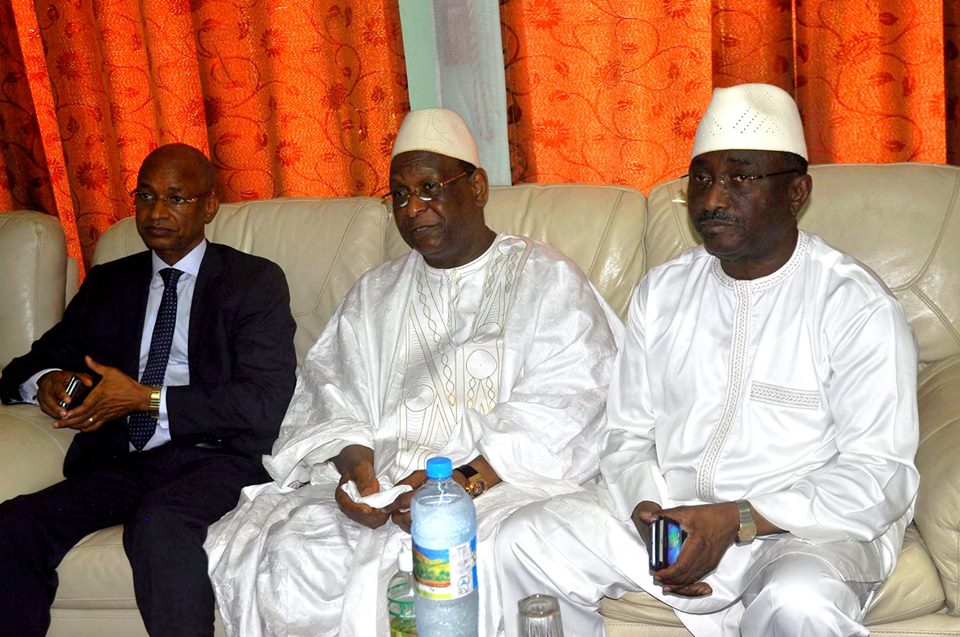Les anciens premier ministres Cellou Dalein Diallo, Lansana Kouyaté  et Sidya Touré