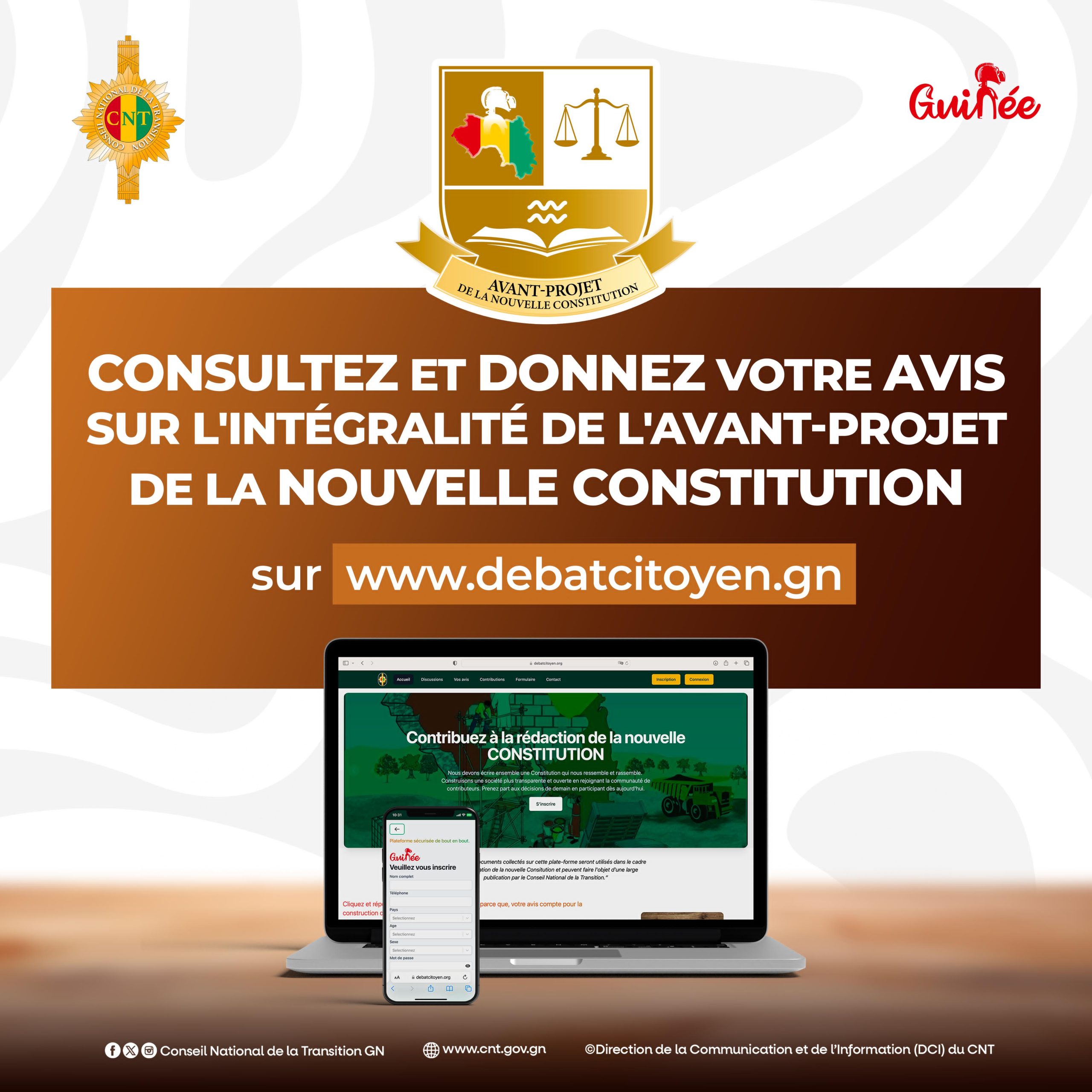 L’intégralité du projet de la nouvelle Constitution est disponible – Africa Guinée